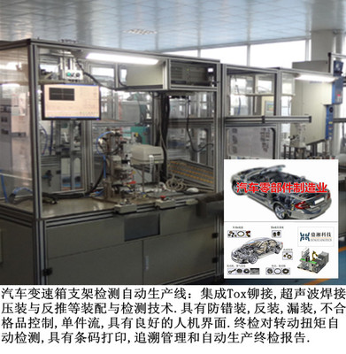 汽车零部件自动化装配生产解决方案