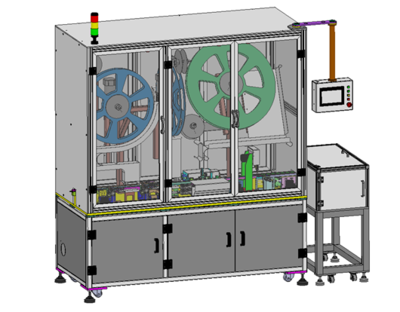 端子折弯凸轮插针机