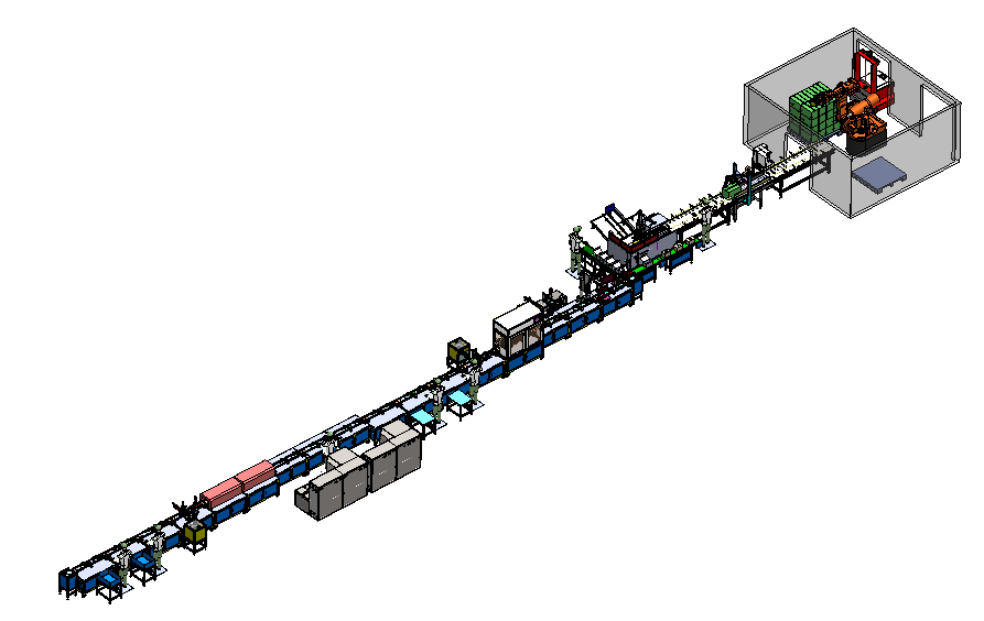智能水表裝配線